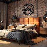 Metal Gun Wall Art - BrossHome Metal Wall Art