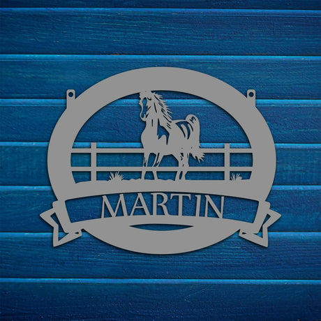 Metal Horse Sign - BrossHome Metal Wall Art
