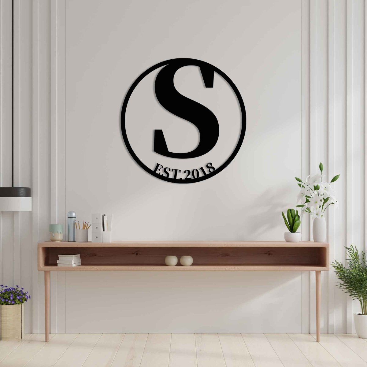 Metal Letter Wall Decor - BrossHome Metal Wall Art