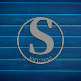 Metal Letter Wall Decor - BrossHome Metal Wall Art