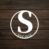 Metal Letter Wall Decor - BrossHome Metal Wall Art