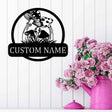 Metal Mushroom Wall Art for Porch and Garden - BrossHome Metal Wall Art