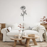 Metal Rose Wall Art - BrossHome Metal Wall Art