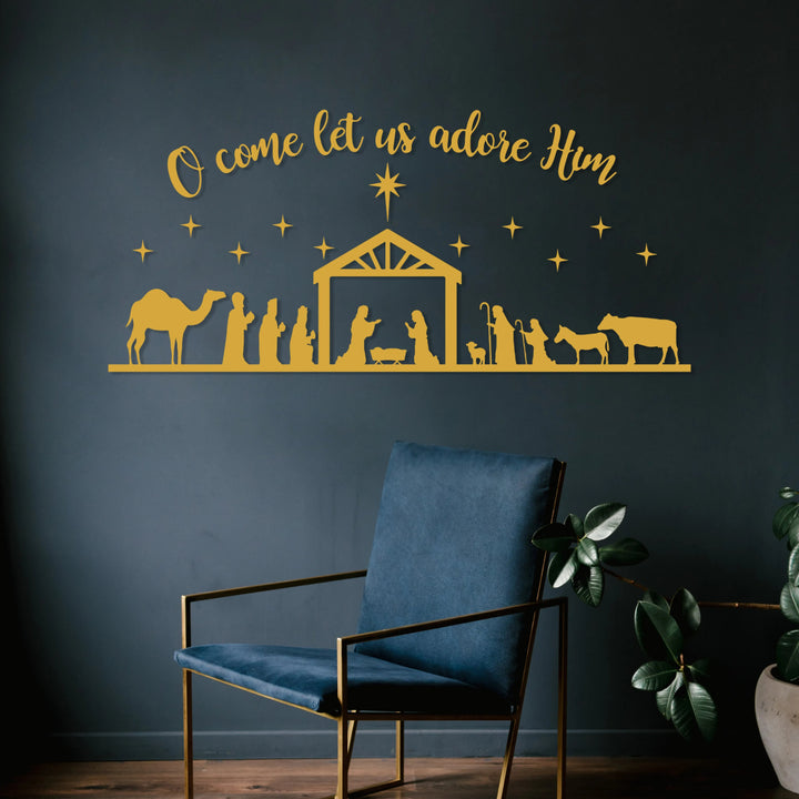 Metal Wall Decor Draft - Christmas Metal Wall Art - BrossHome Metal Wall Art