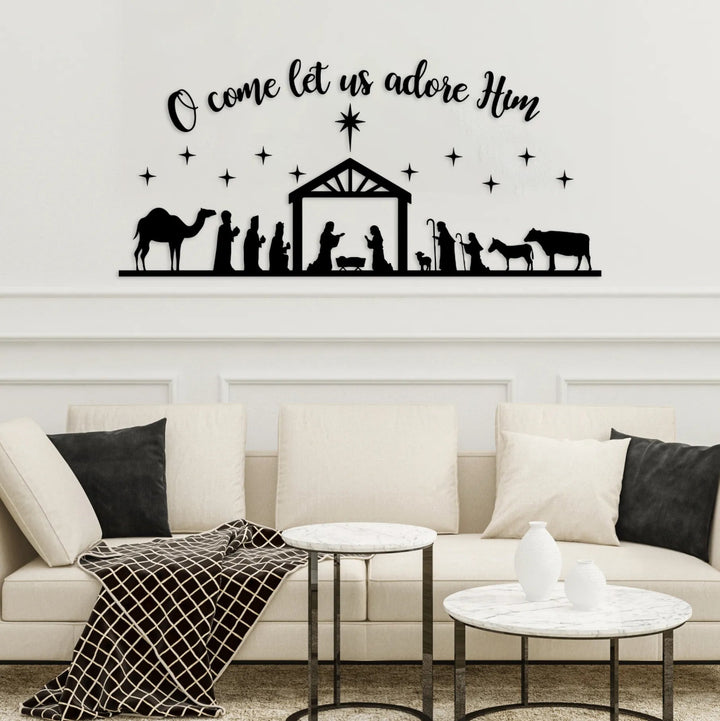 Metal Wall Decor Draft - Christmas Metal Wall Art - BrossHome Metal Wall Art