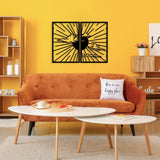 Minimalist Sunshine Metal Wall Art (Set of 2) - BrossHome Metal Wall Art