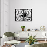 Minimalist Sunshine Metal Wall Art (Set of 2) - BrossHome Metal Wall Art