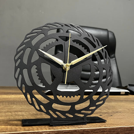 Modern Tabletop Clock - Sleek And Minimalist Design Desk Clock - BrossHome Metal Wall Art