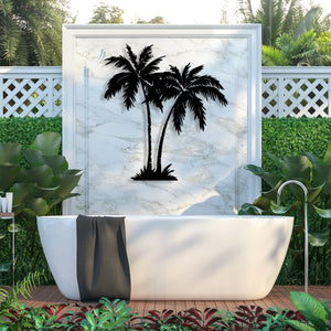 Palm Tree Metal Wall Art