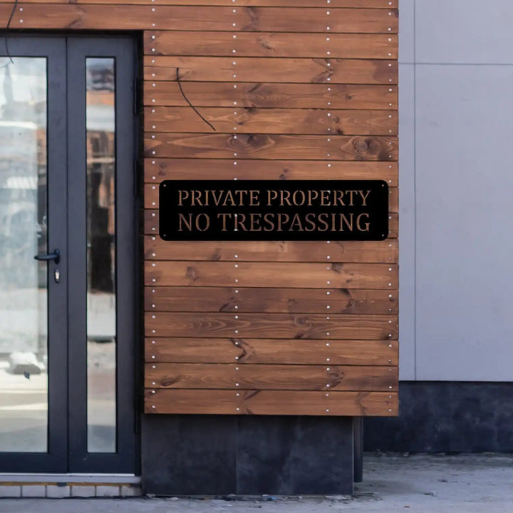 Personalized Outdoor Hanging Sign - BrossHome Metal Wall Art