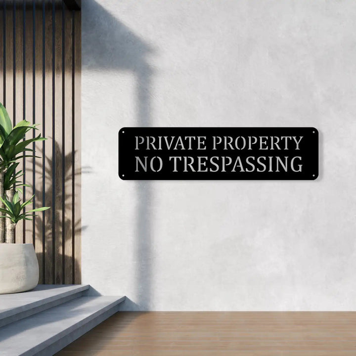Personalized Outdoor Hanging Sign - BrossHome Metal Wall Art