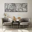 Picasso Guernica Metal Wall Decor - BrossHome Metal Wall Art