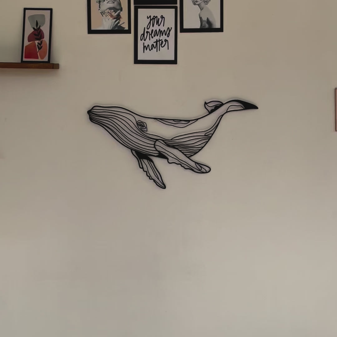 Whale Metal Wall Art - 9