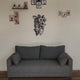 Butterfly Metal Wall Art with Skeleton and Flower - 11