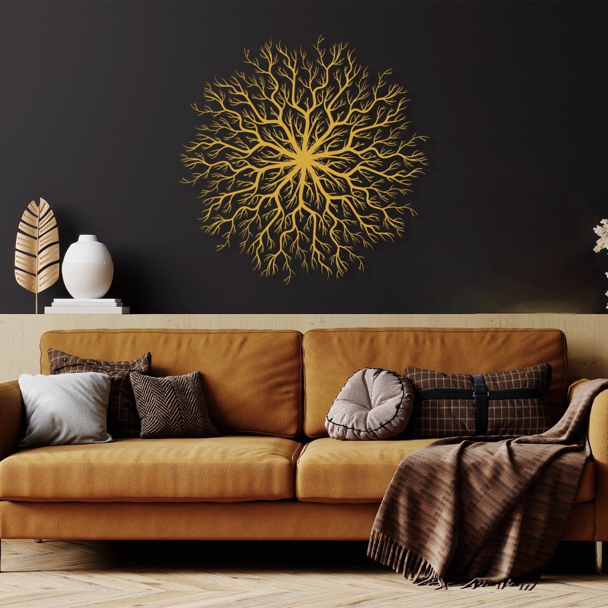 Roots Decor Tree of Life Wall Art - BrossHome Metal Wall Art
