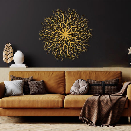 Roots Decor Tree of Life Wall Art - BrossHome Metal Wall Art