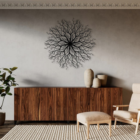 Roots Decor Tree of Life Wall Art - BrossHome Metal Wall Art