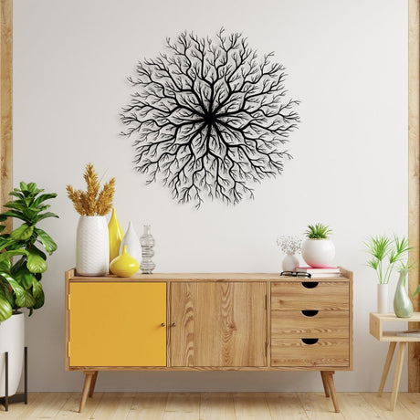 Roots Decor Tree of Life Wall Art - BrossHome Metal Wall Art