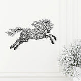 Running Horse Metal Wall Art - BrossHome Metal Wall Art