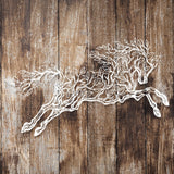 Running Horse Metal Wall Art - BrossHome Metal Wall Art