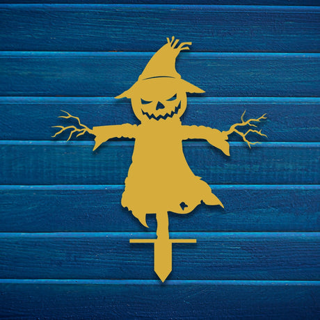Scarecrom Metal Garden Sign - BrossHome Metal Wall Art