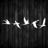 Shaped Metal Bird Wall Art Decor - BrossHome Metal Wall Art