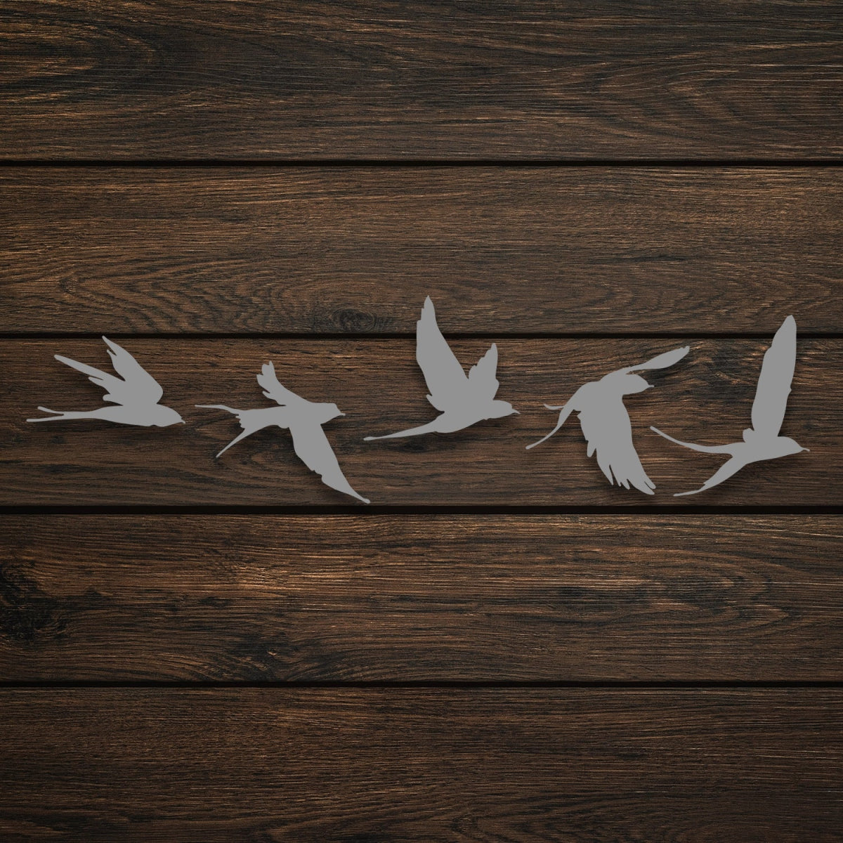 Shaped Metal Bird Wall Art Decor - BrossHome Metal Wall Art