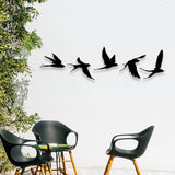 Shaped Metal Bird Wall Art Decor - BrossHome Metal Wall Art