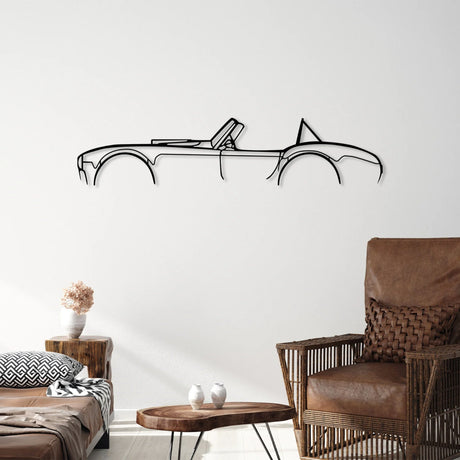 Shelby Cobra Car Metal Silhouette Wall Art - BrossHome Metal Wall Art