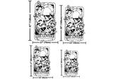 Skulls Kissing, Skeletons Couple In Love Metal Wall Art - BrossHome Metal Wall Art