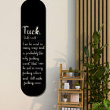 Slang Dictionary Quote Metal Wall Decor - BrossHome Metal Wall Art