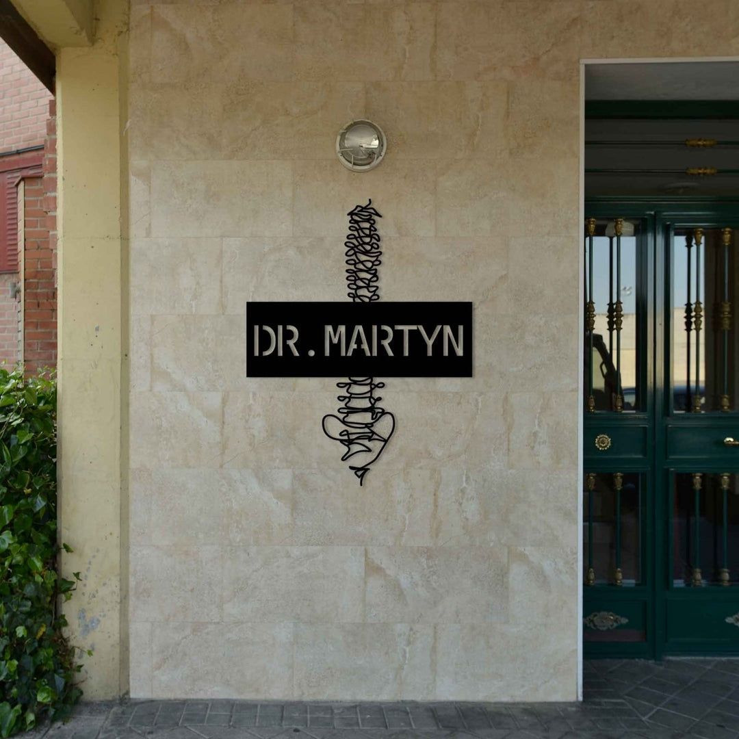 Spine Custom Metal Wall Decor - BrossHome Metal Wall Art