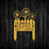 Sunflower Metal Garden Stake - BrossHome Metal Wall Art