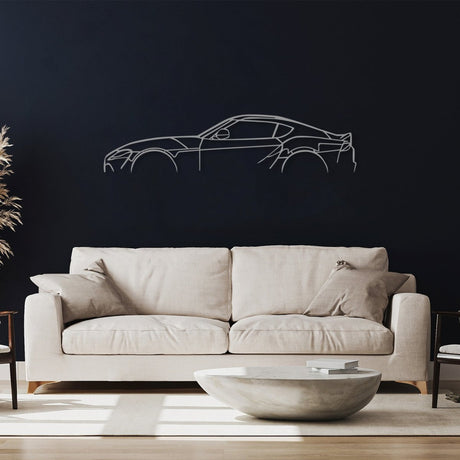Supra - Car Metal Silhouette Wall Art - BrossHome Metal Wall Art