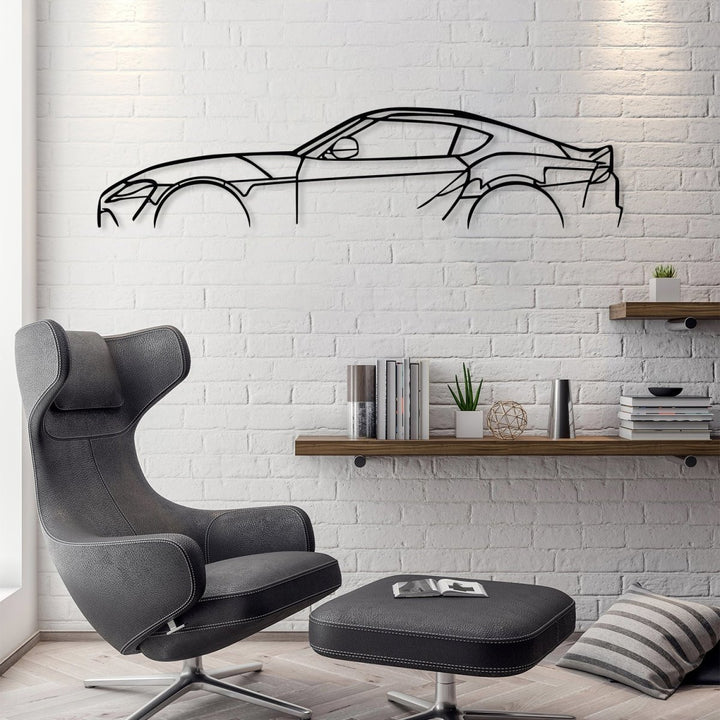 Supra - Car Metal Silhouette Wall Art - BrossHome Metal Wall Art