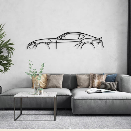 Supra - Car Metal Silhouette Wall Art - BrossHome Metal Wall Art