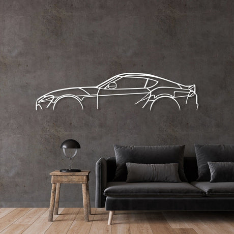 Supra - Car Metal Silhouette Wall Art - BrossHome Metal Wall Art