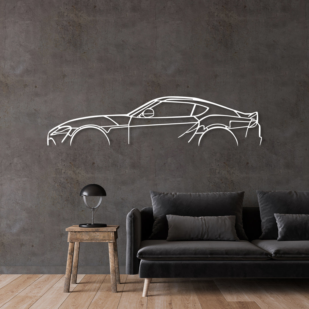 Supra - Car Metal Silhouette Wall Art