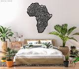 Africa Map Metal Wall Art - BrossHome Metal Wall Art