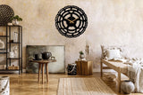Bicycle Gear Wall Clock - BrossHome Metal Wall Art