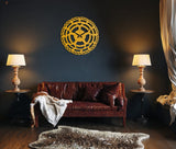 Bicycle Gear Wall Clock - BrossHome Metal Wall Art