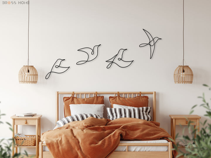 Birds Metal Wall Art - BrossHome