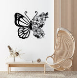 Butterfly Metal Wall Art - BrossHome Metal Wall Art