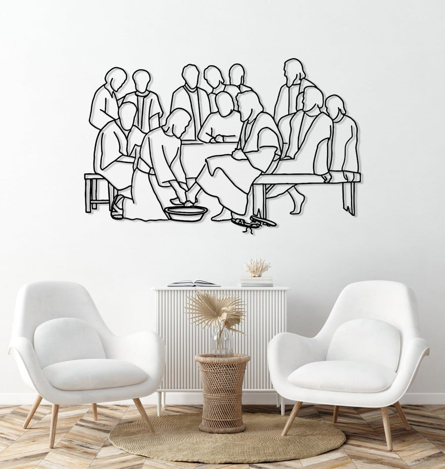Christ Apostles Metal Wall Art - BrossHome Metal Wall Art