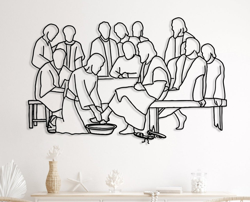 Christ Apostles Metal Wall Art - BrossHome Metal Wall Art