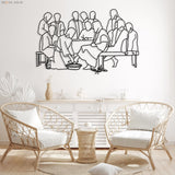 Christ Apostles Metal Wall Art - BrossHome Metal Wall Art