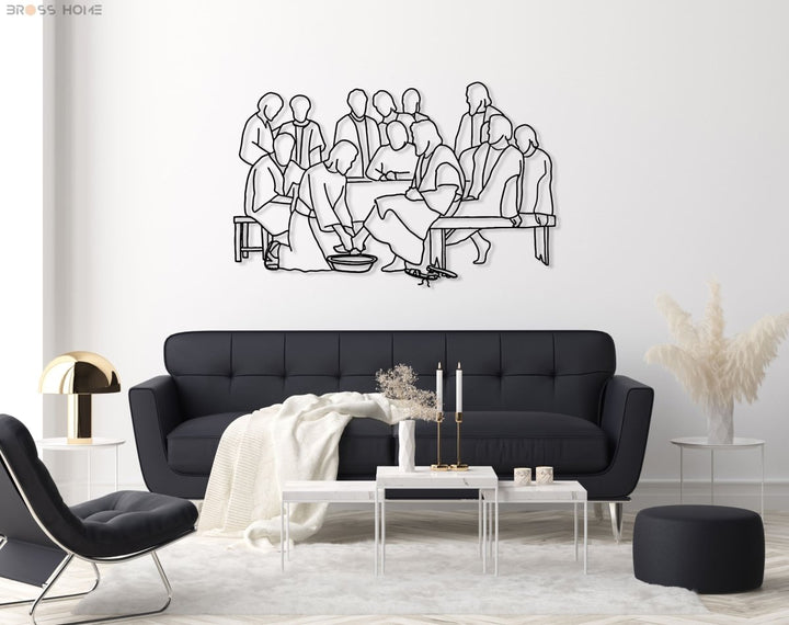 Christ Apostles Metal Wall Art - BrossHome Metal Wall Art