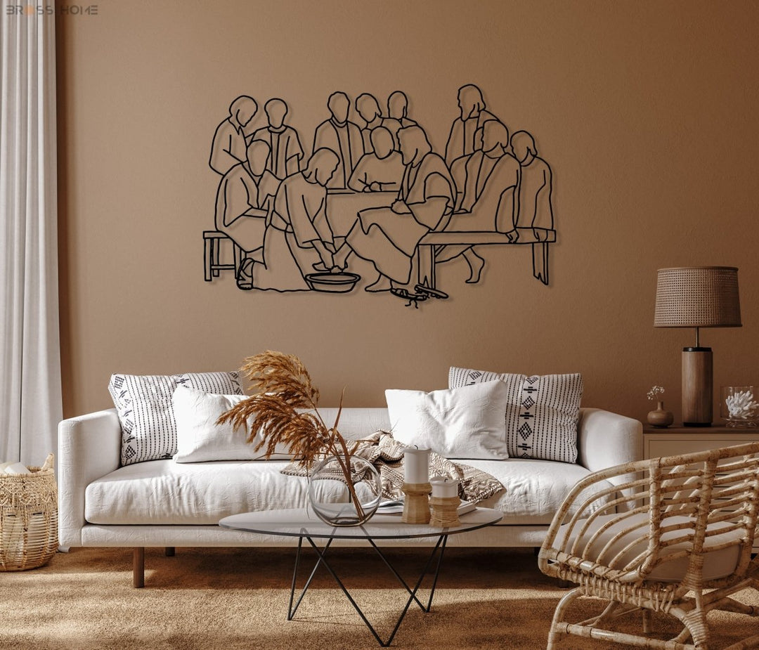 Christ Apostles Metal Wall Art - BrossHome Metal Wall Art