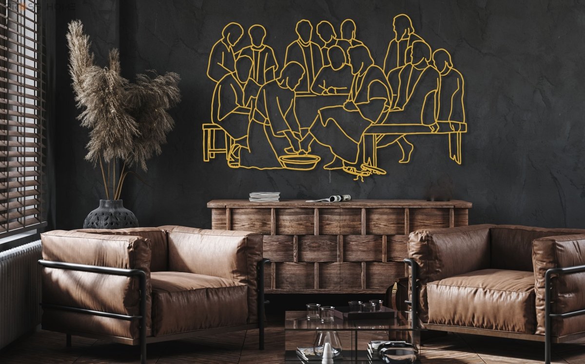 Christ Apostles Metal Wall Art - BrossHome Metal Wall Art