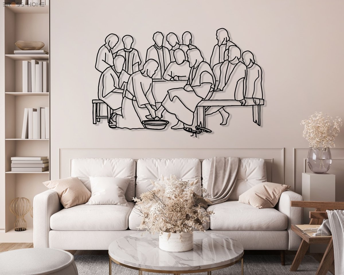Christ Apostles Metal Wall Art - BrossHome Metal Wall Art